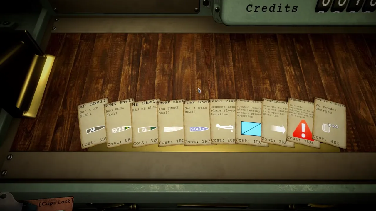 Official IRON NEST demo-trailer frame showing a close view of the map, documents and operator-facing instruments.